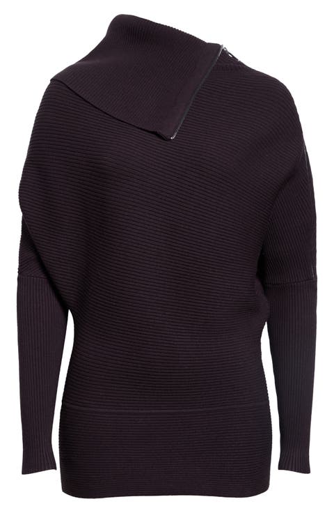 Leena Ribbed Dolman Sleeve Sweater