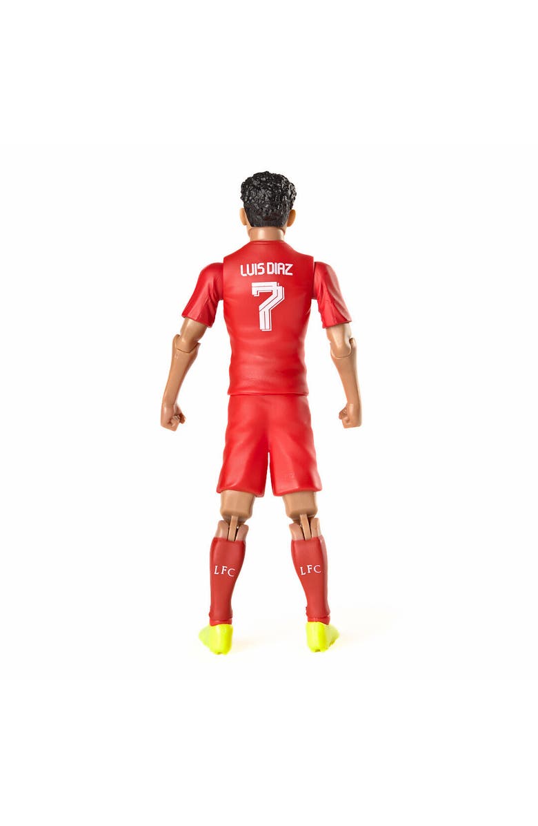 Banbo Toys SOCKERS Liverpool F.C. Luis Diaz 8" Collectible Soccer Action Figure, Alternate, color, Red