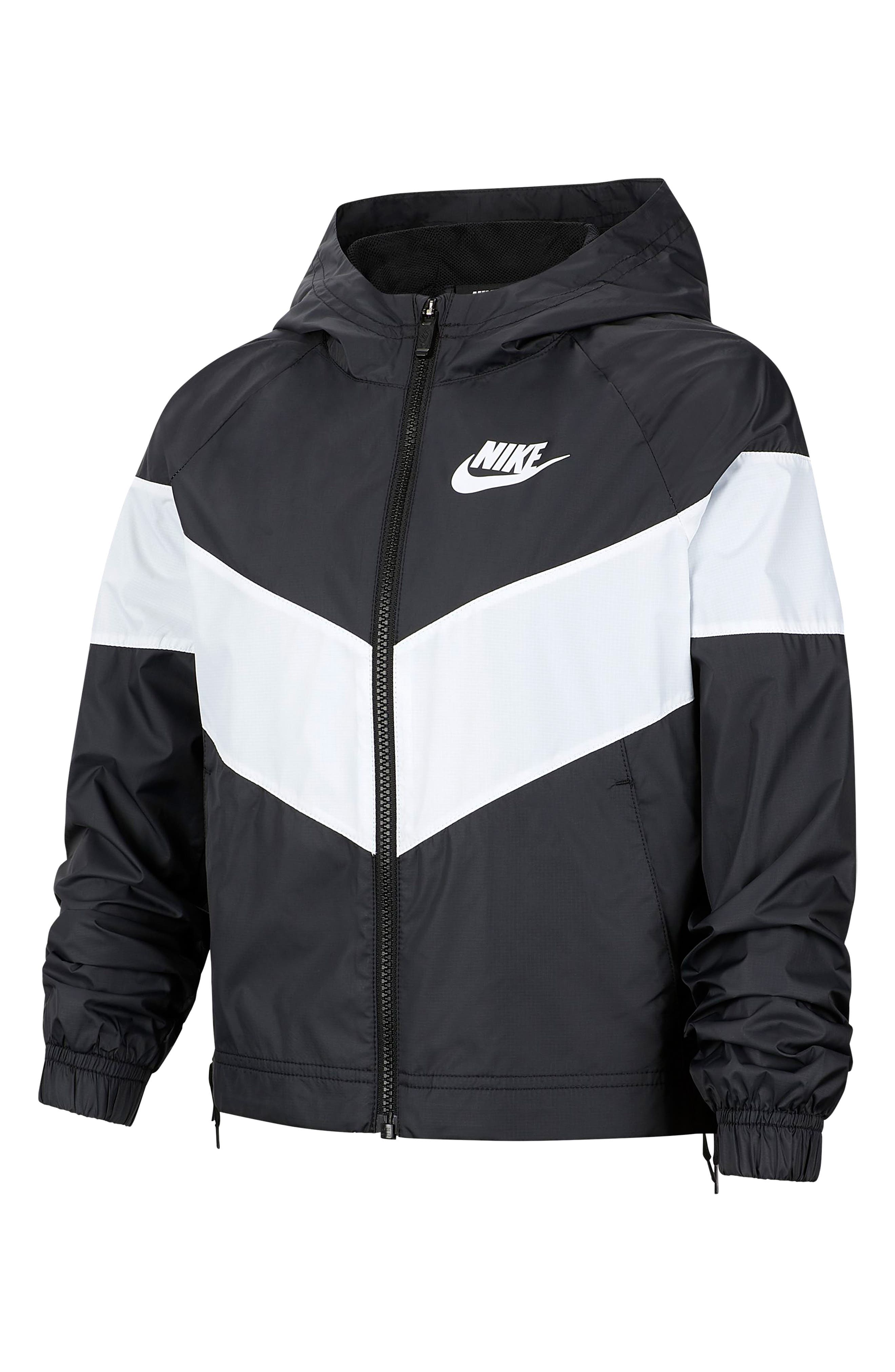 nike cropped rain jacket