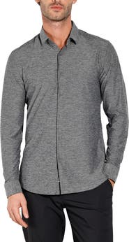 URBAN PERFORMANCE New Melange Long Sleeve Tech Shirt