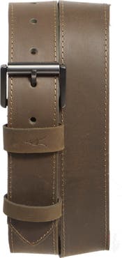 AllSaints Waxy Leather Belt