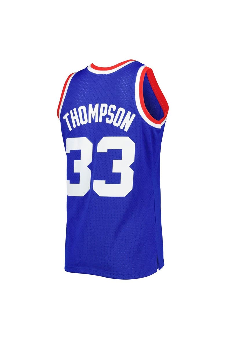 Men's Mitchell & Ness David Thompson Royal Royal Hardwood Classics 1975/76 Swingman Jersey, Alternate, color, Royal