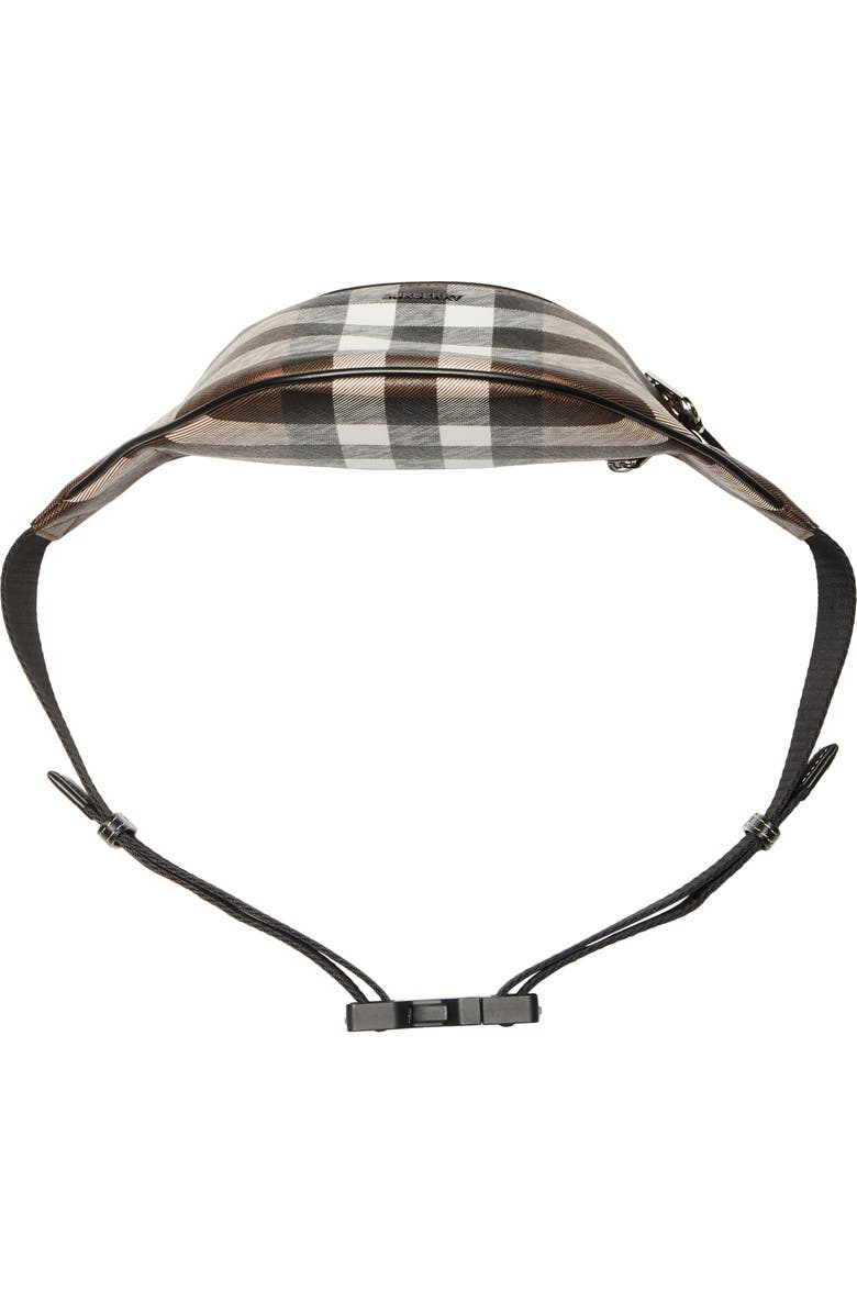 Burberry Mini Cason Check E-Canvas Belt Bag, Alternate, color,