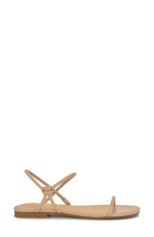 Nine West Menson Strappy Sandal In Light Pink