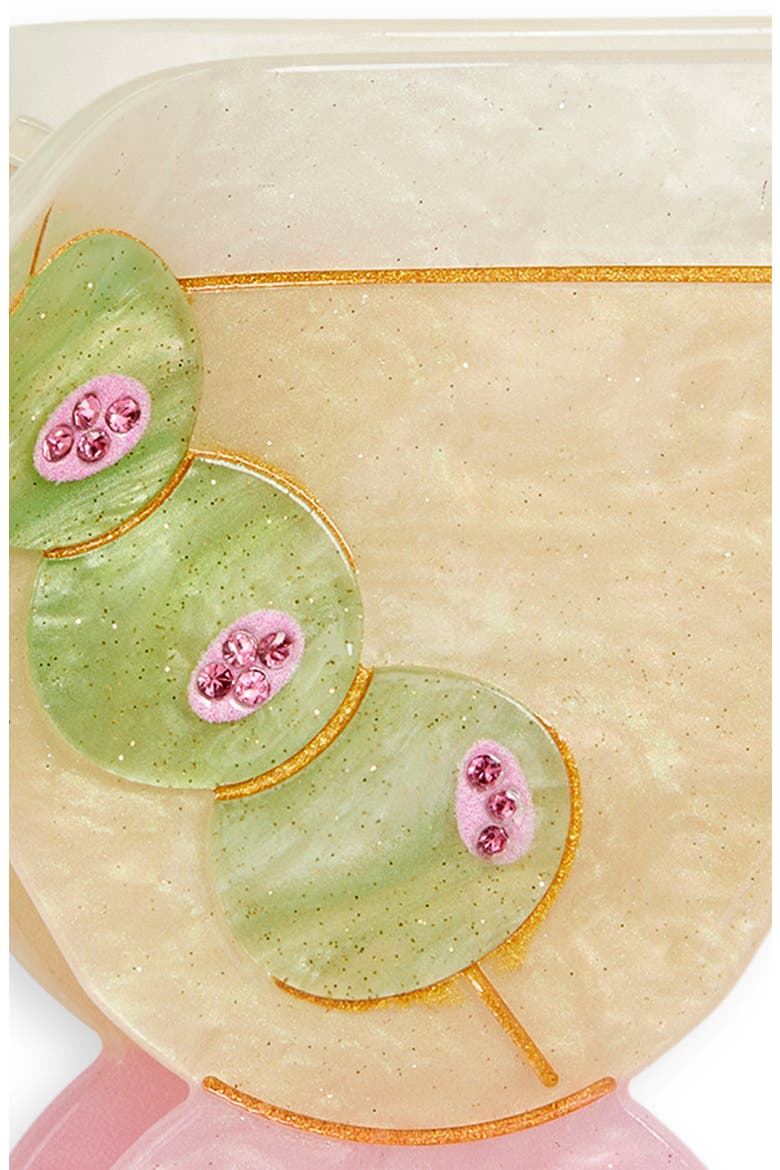 Tini Time Set of 2 Claw Clips, Alternate, color, GREEN MULTI