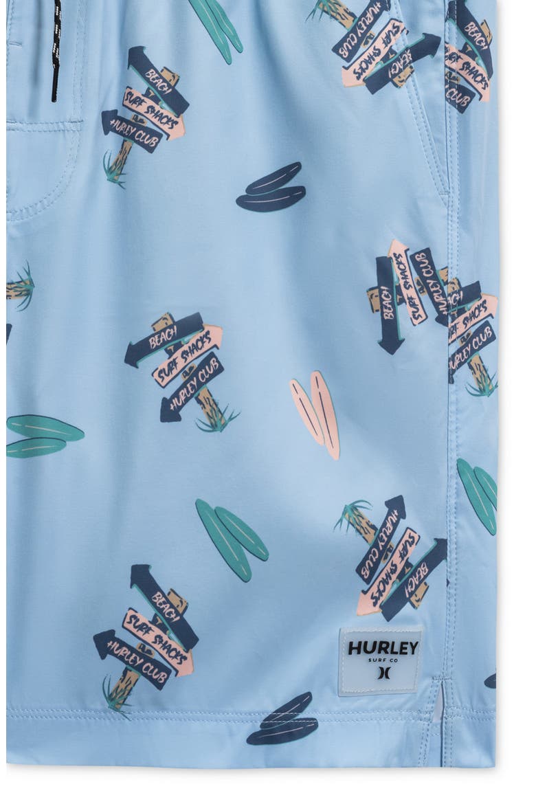 Roadsign Volley Swim Trunks, Alternate, color, MYSTIC BLUE