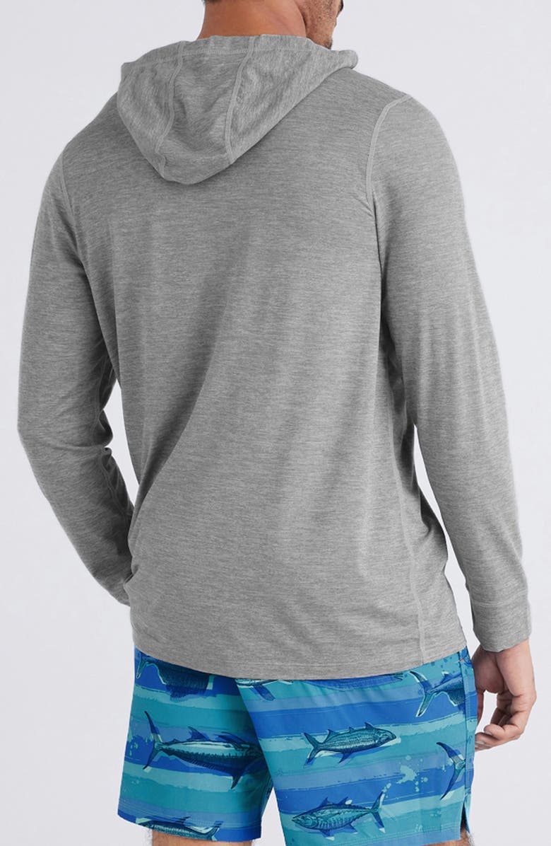 SAXX DropTemp<sup>™</sup> All Day Cooling Performance Hoodie, Alternate, color, Tradewinds Heather