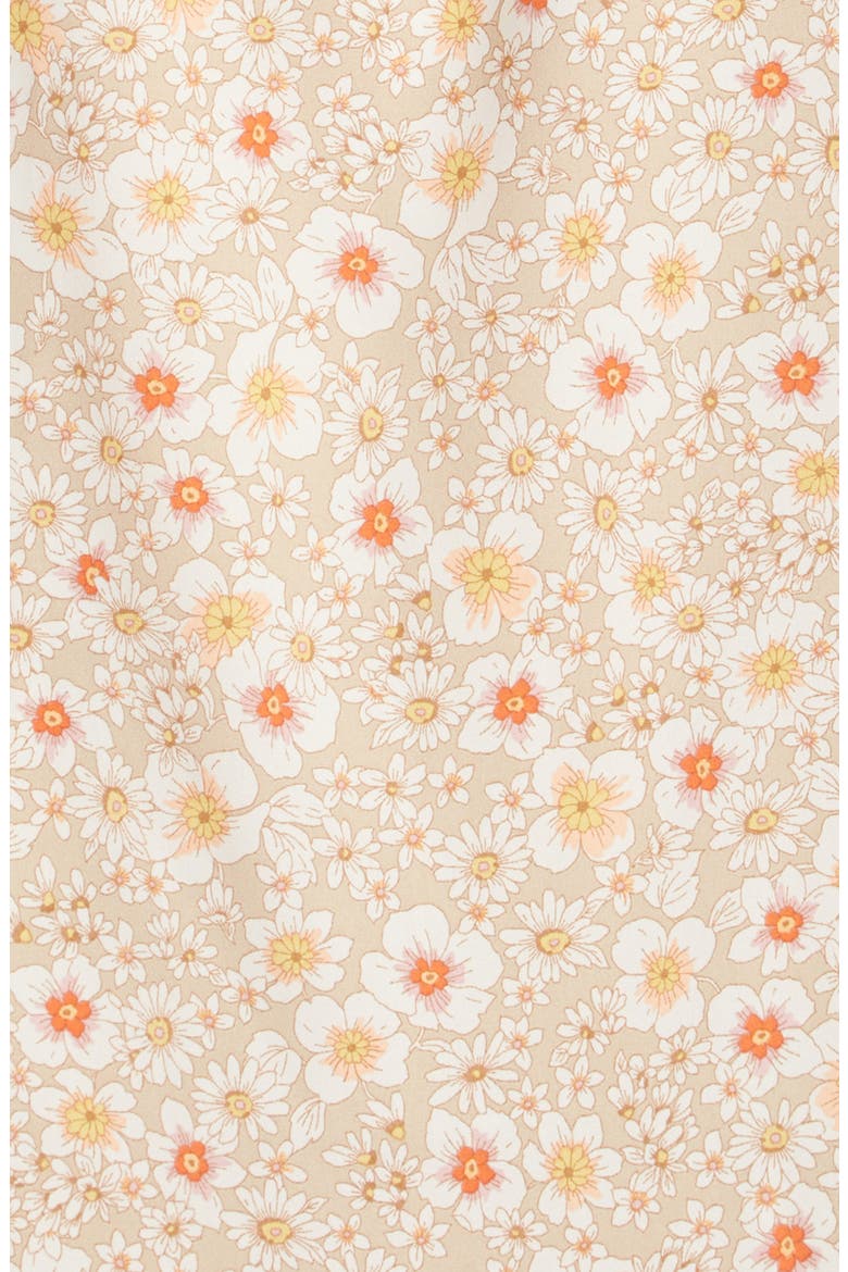 Kids' Flutter Floral Dress, Alternate, color, IVORY MULTI