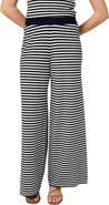 French Connection Stripe Wide Leg Sweater Pants
