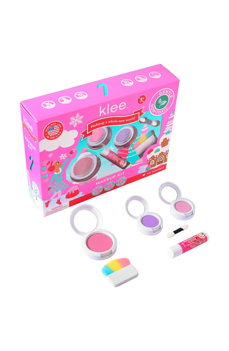 Klee Naturals Sparkly Reindeer - Kids' Holiday Mineral Makeup Set, Main, color, Multi