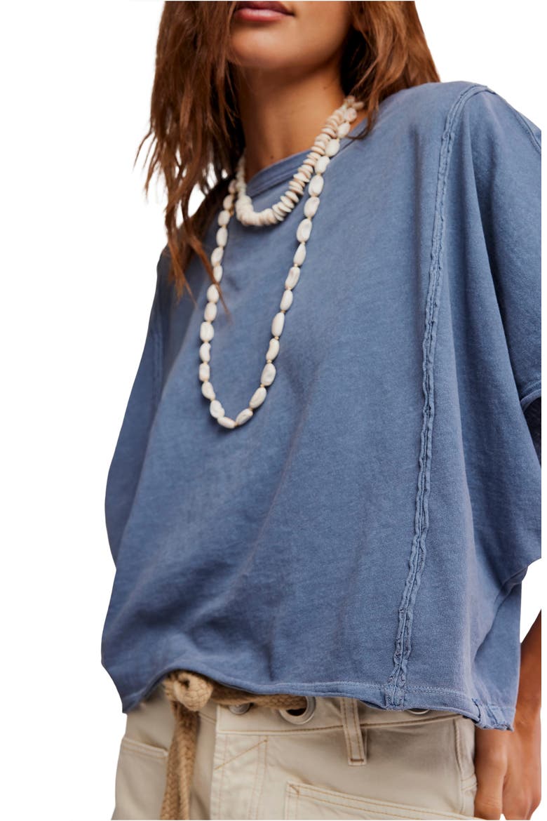 Next Level Batwing Oversize T-Shirt, Alternate, color, NIGHT SHADOW