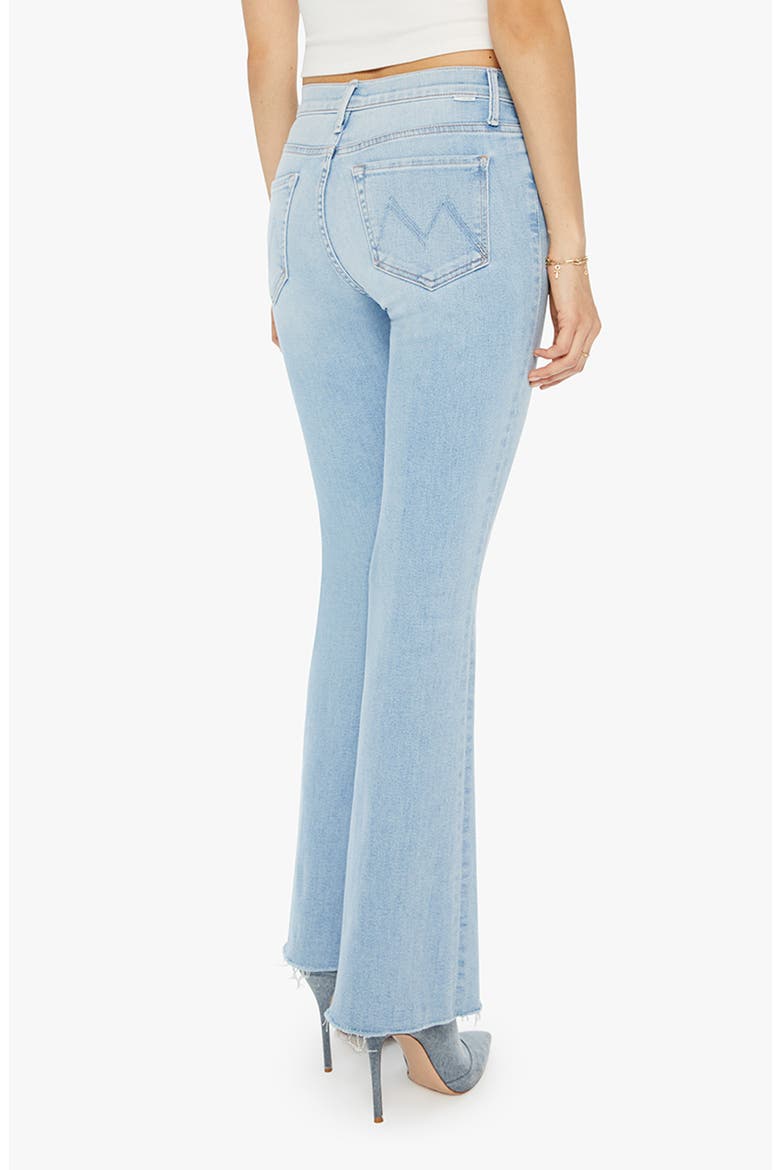 Frayed Flare Jeans, Alternate, color, MOOD RING