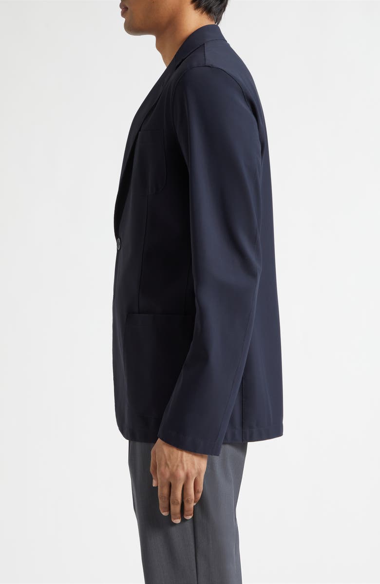 Herno Lightweight Regular Fit Stretch Scuba Knit Sport Coat, Alternate, color, 9200 Navy