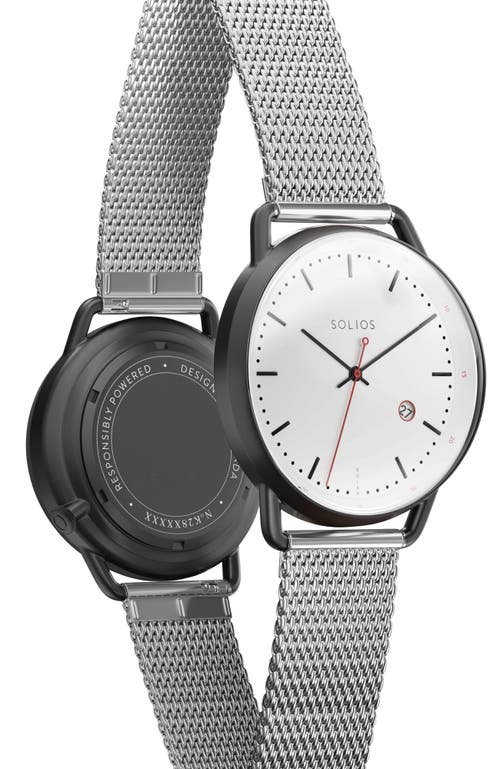Solios Watches The Solar Curve | White Dial