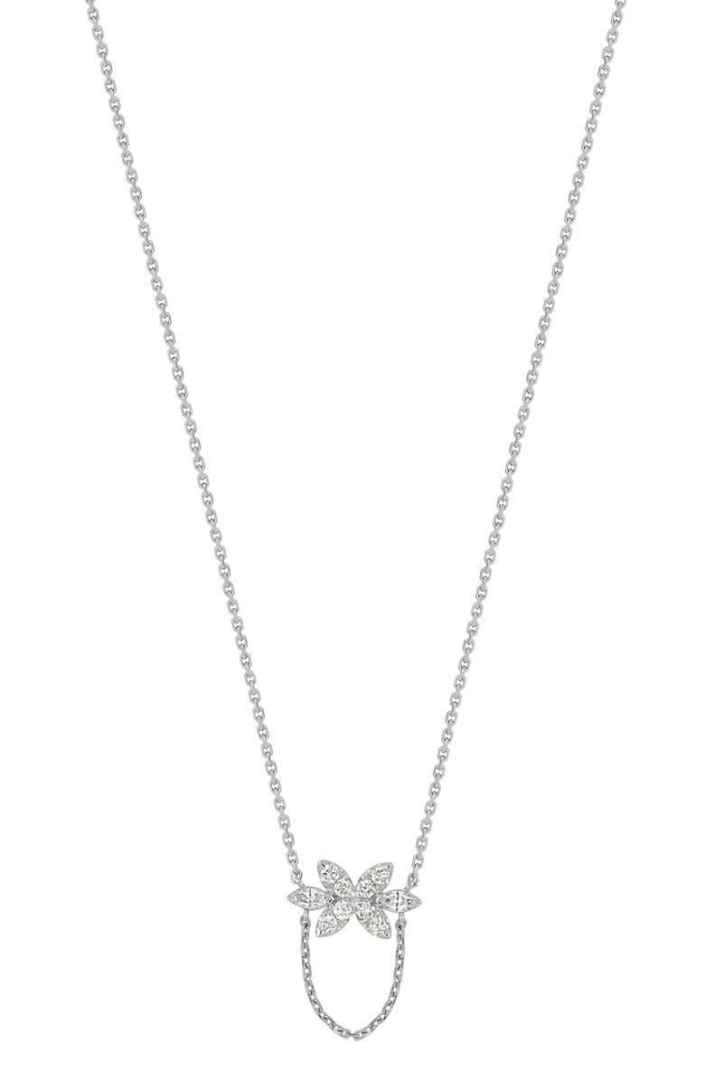 Bony Levy Getty Diamond Pendant Necklace, Main, color, 18K White Gold
