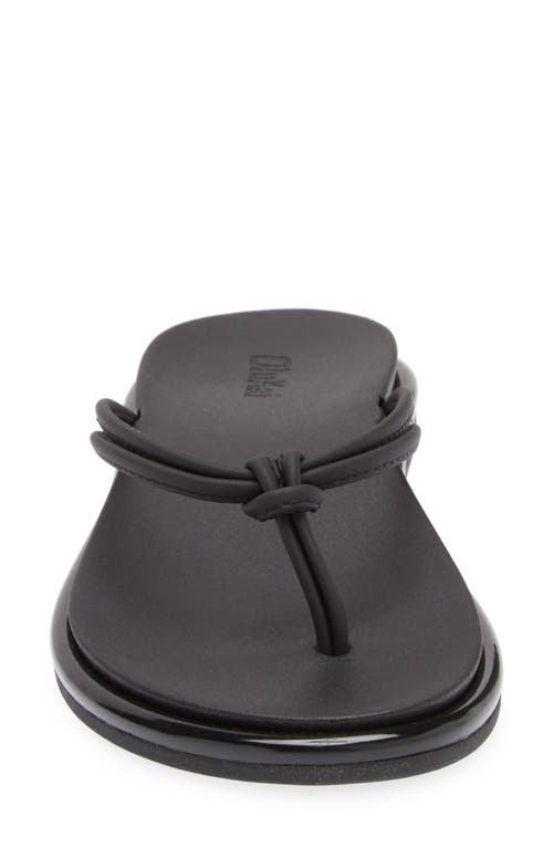 Olukai Aka Flip Flop In Black