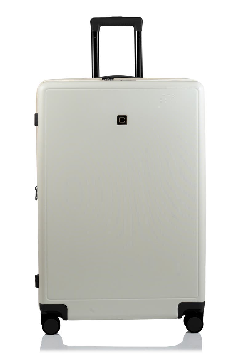 Vintage Muse 3-Piece Hardside Luggage Set, Alternate, color, IVORY/ BLACK
