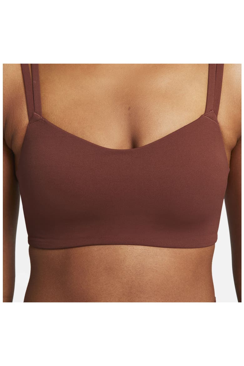 Zenvy Strappy Light-Support Padded Sports Bra, Alternate, color, DARK PONY/ SAIL