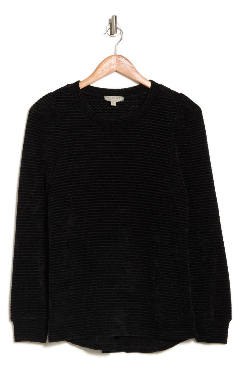 CHENAULT Chenille Long Sleeve Top, Alternate, color, 