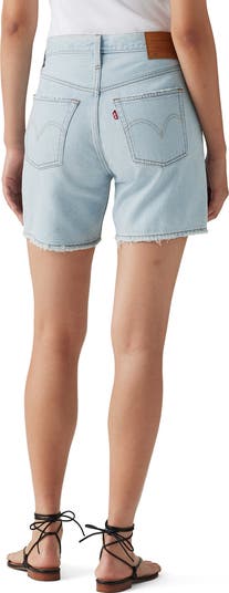 501<sup>®</sup> High Waist Mid Thigh Denim Shorts