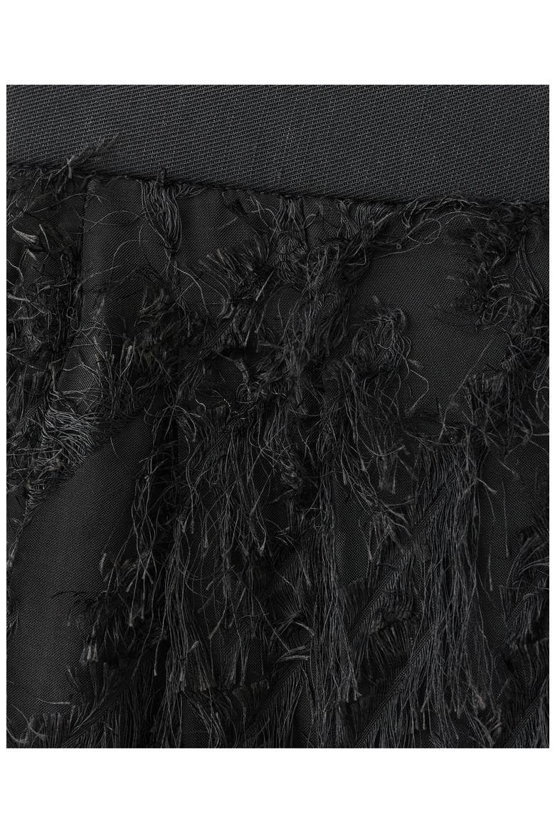 Textured Yarn Straight Leg Pants, Alternate, color, BLACK