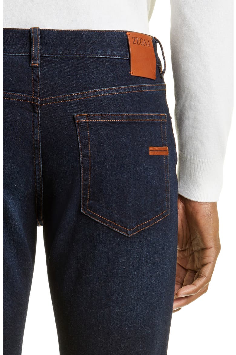 Men's Stretch Denim City Fit Jeans, Alternate, color, DARK BLUE