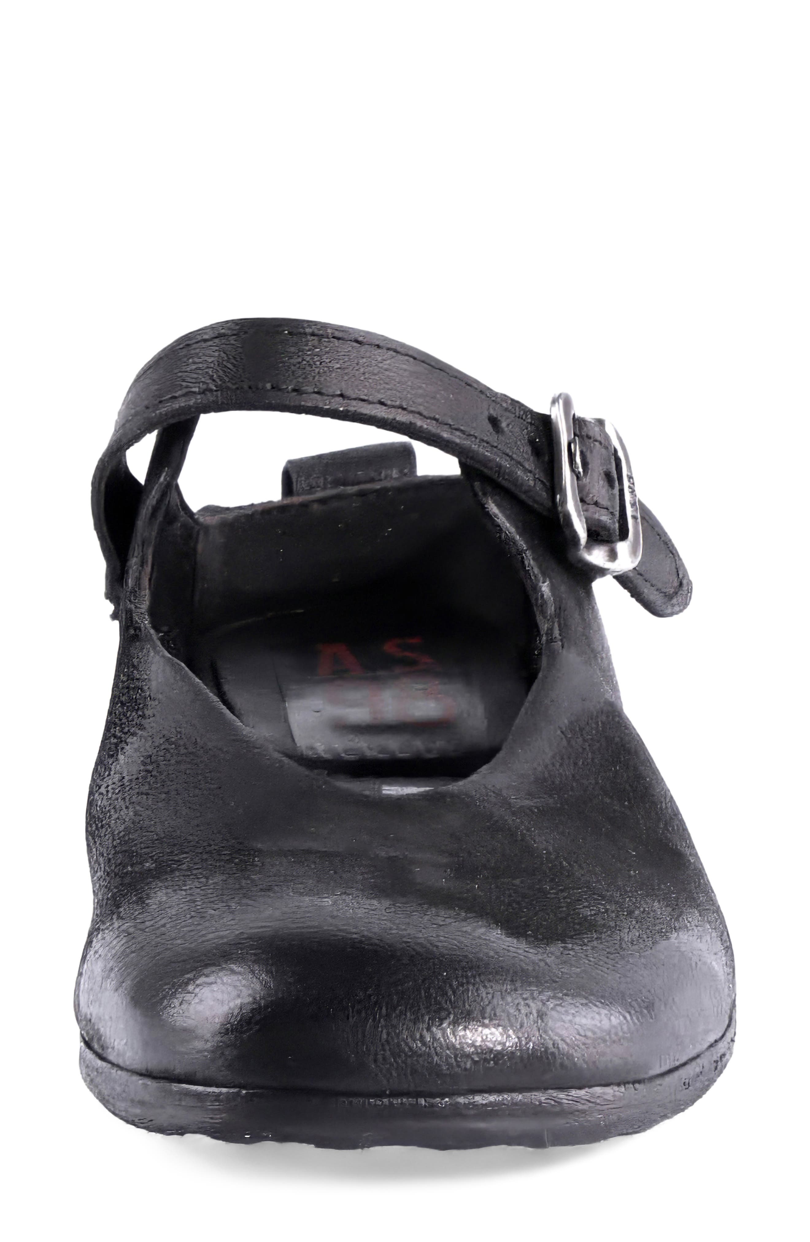 A.S.98 Zaria Mary Jane Flat, Alternate, color, Black