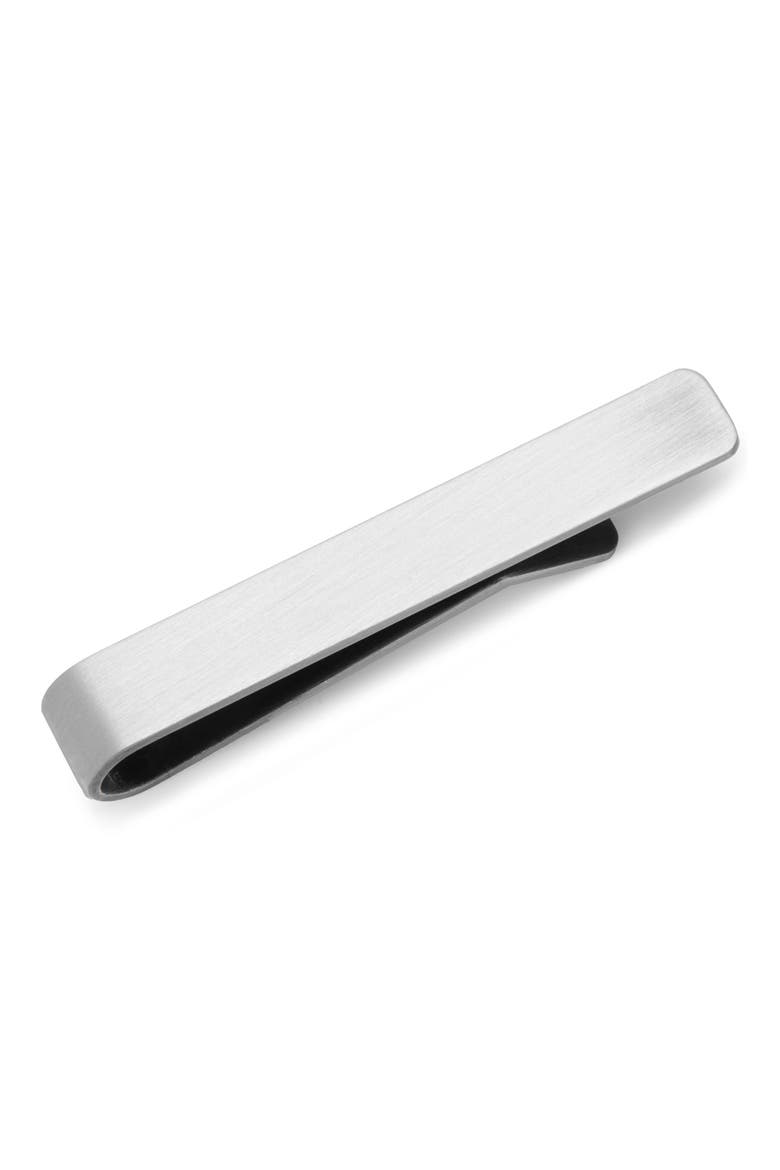 I Love You Tie Bar, Alternate, color, SILVER