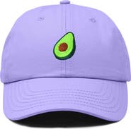 Dalix Avocado Embroidered Food Hat