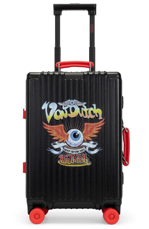 Cross Roads Polycarbonate Carry-on Suitcase with Aluminum Frame
