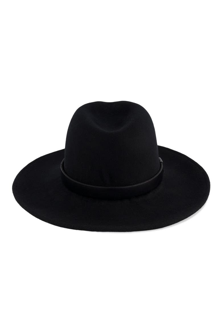 Rivet Logo Fedora, Alternate, color, MATTE BLACK