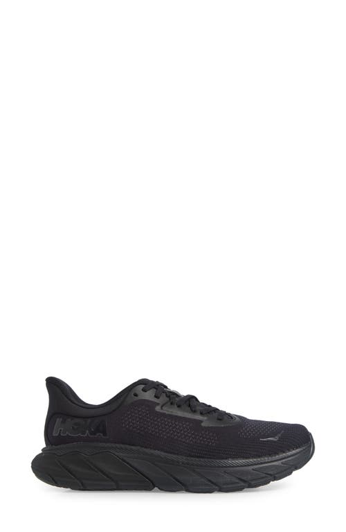 Hoka Arahi 7 Running Shoe In Black