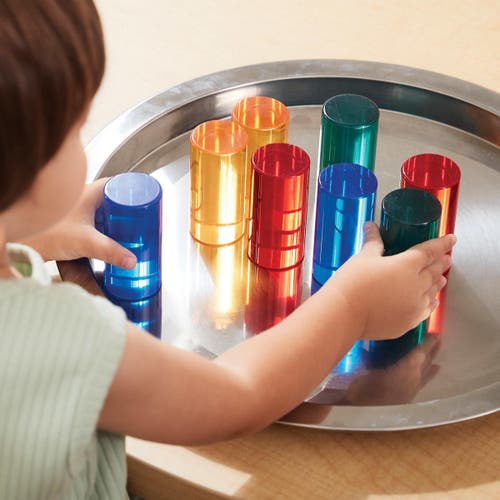 Kaplan Early Learning Company Light And Color Cylinder Set In Multi