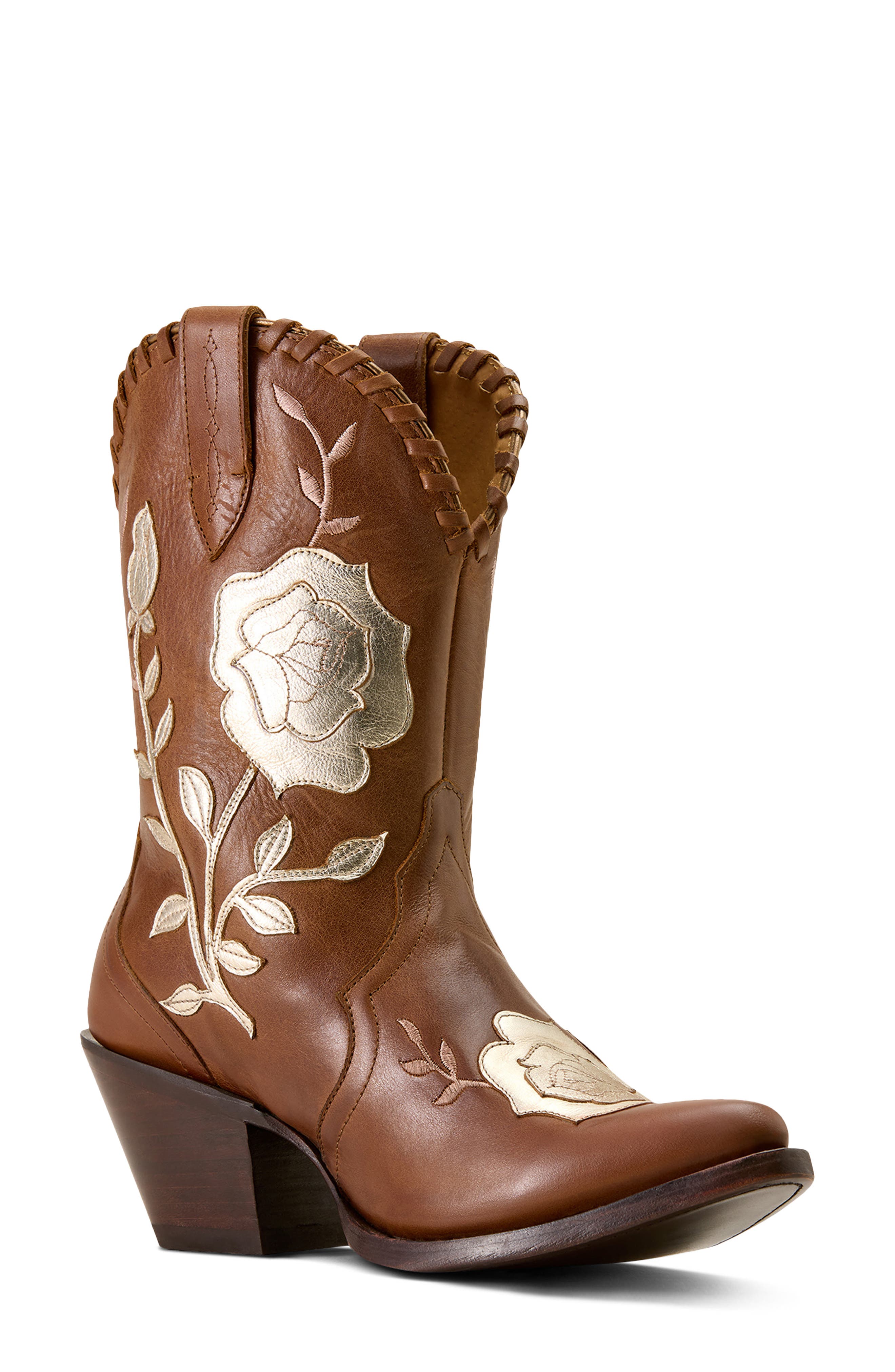Ariat Arrosa J Toe Western Boot, Main, color, Tan Dusk