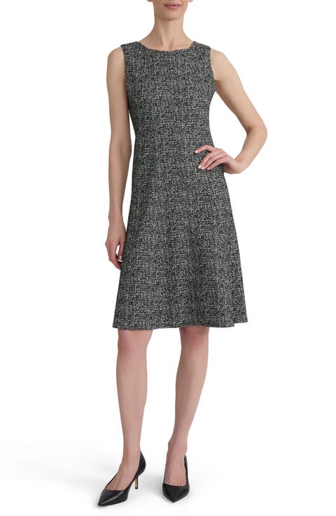 Multi Seam Fit & Flare Dress
