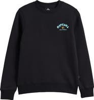 Rip Curl Kids' Shred Cotton Graphic Sweatshirt