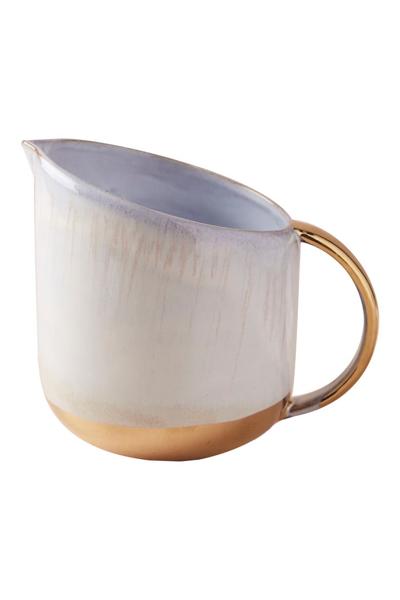 Anthropologie Karuma Small Pitcher, Alternate, color, OYSTER