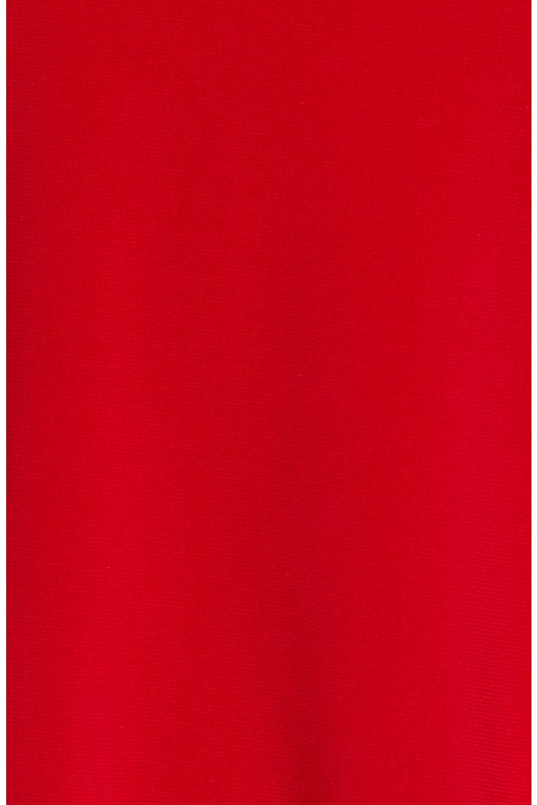 Strapless Babydoll One-Piece Swimsuit, Alternate, color, RED