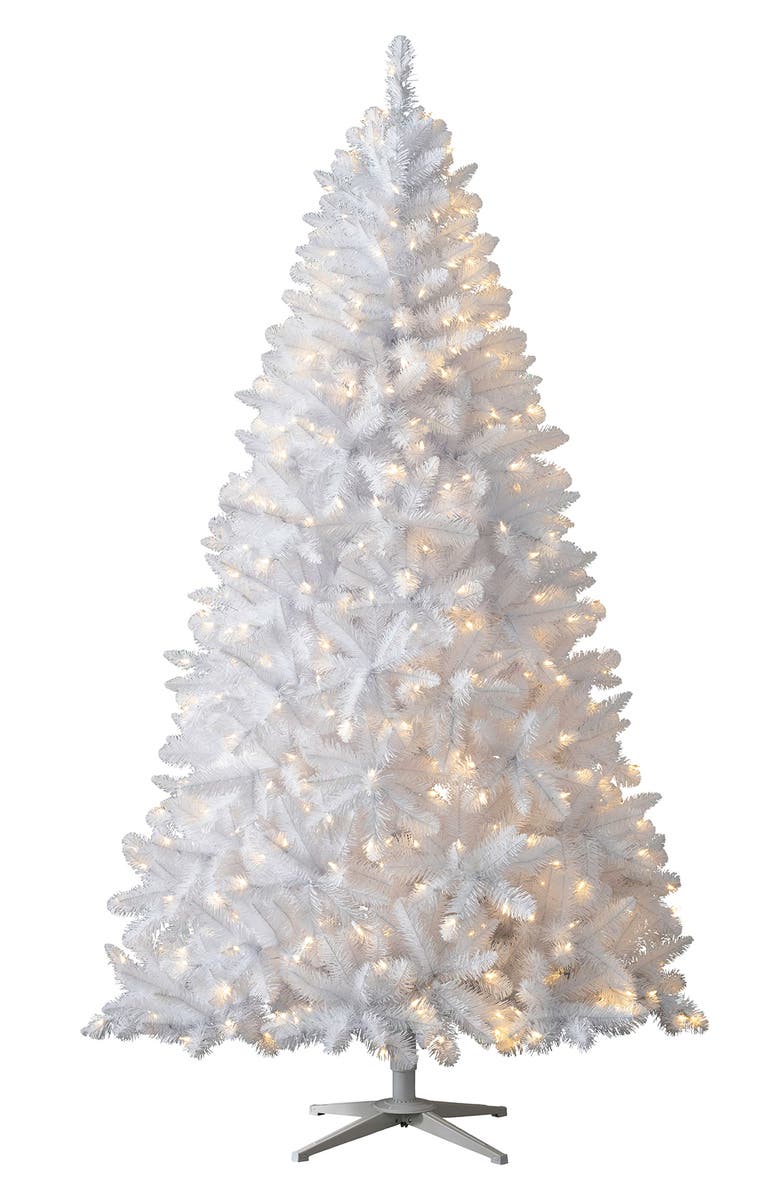 TREETOPIA Artificial Winter White Tree, Main, color,
