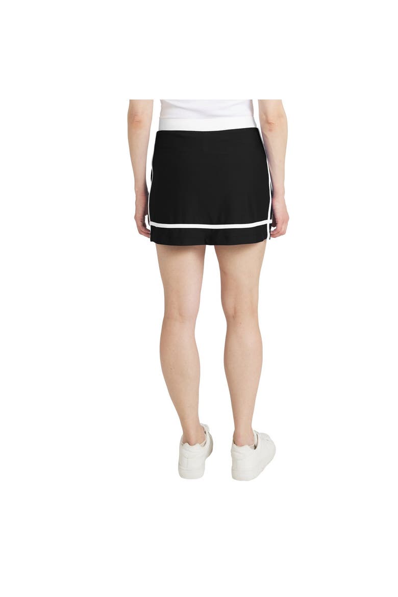 Women's WEAR by Erin Andrews  Black Pittsburgh Steelers Stripe Skort, Alternate, color, Black
