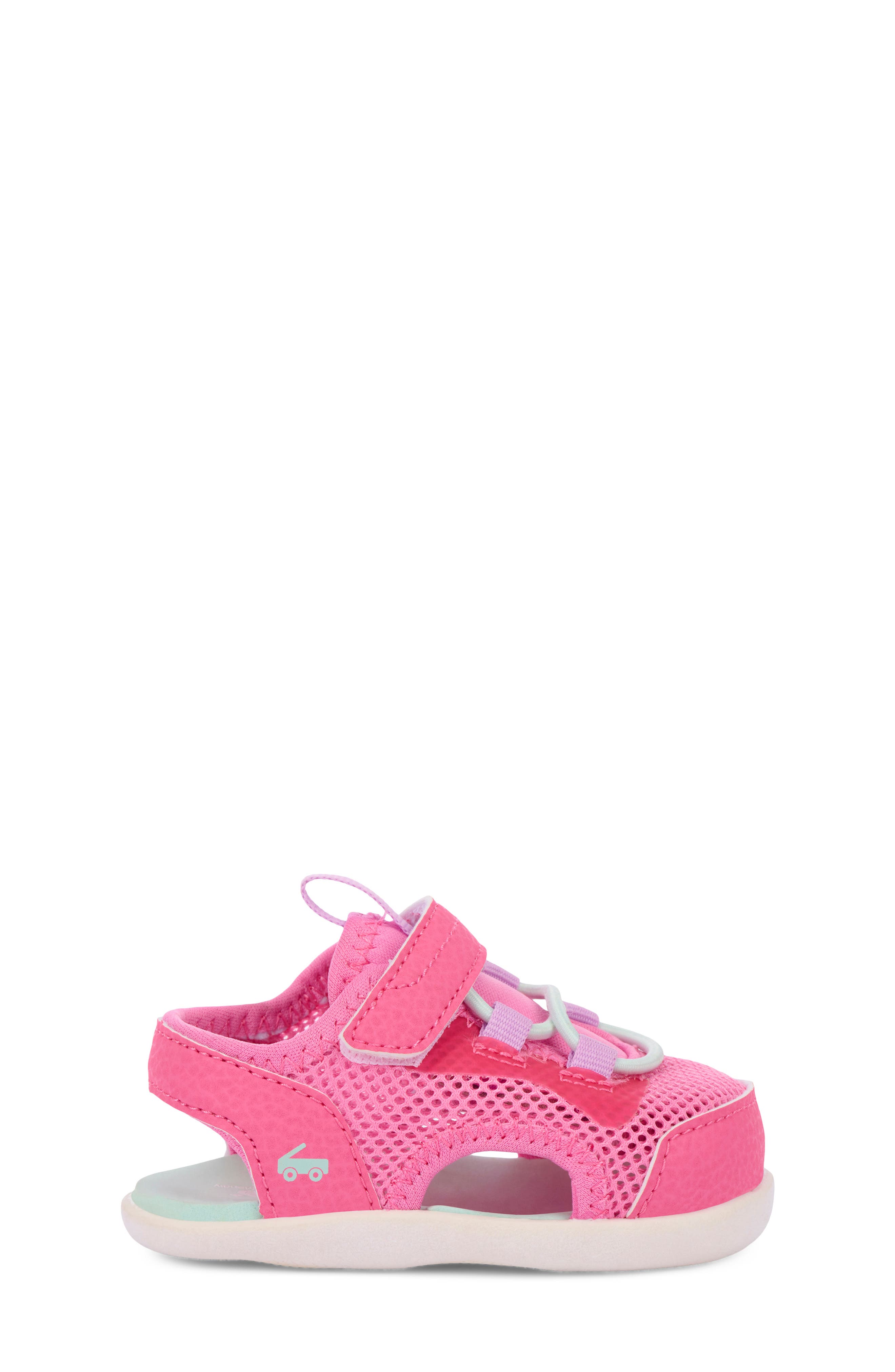 Mini Aven Water Friendly Sandal, Alternate, color, HOT PINK