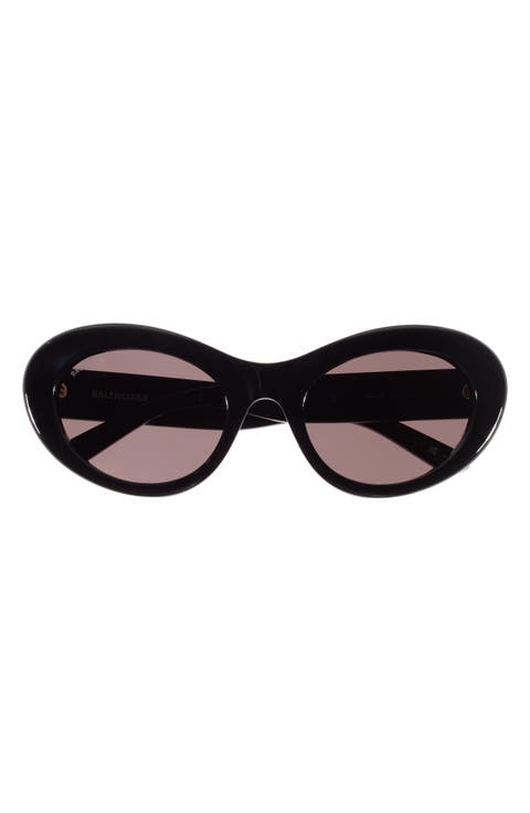 55mm Oval Sunglasses