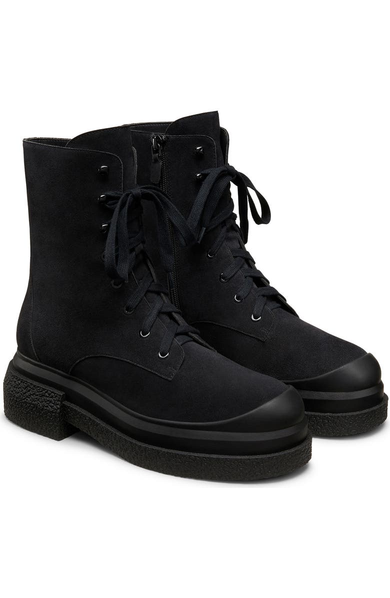 Stuart Weitzman Charli Lace-Up Sportlift Bootie, Main, color,