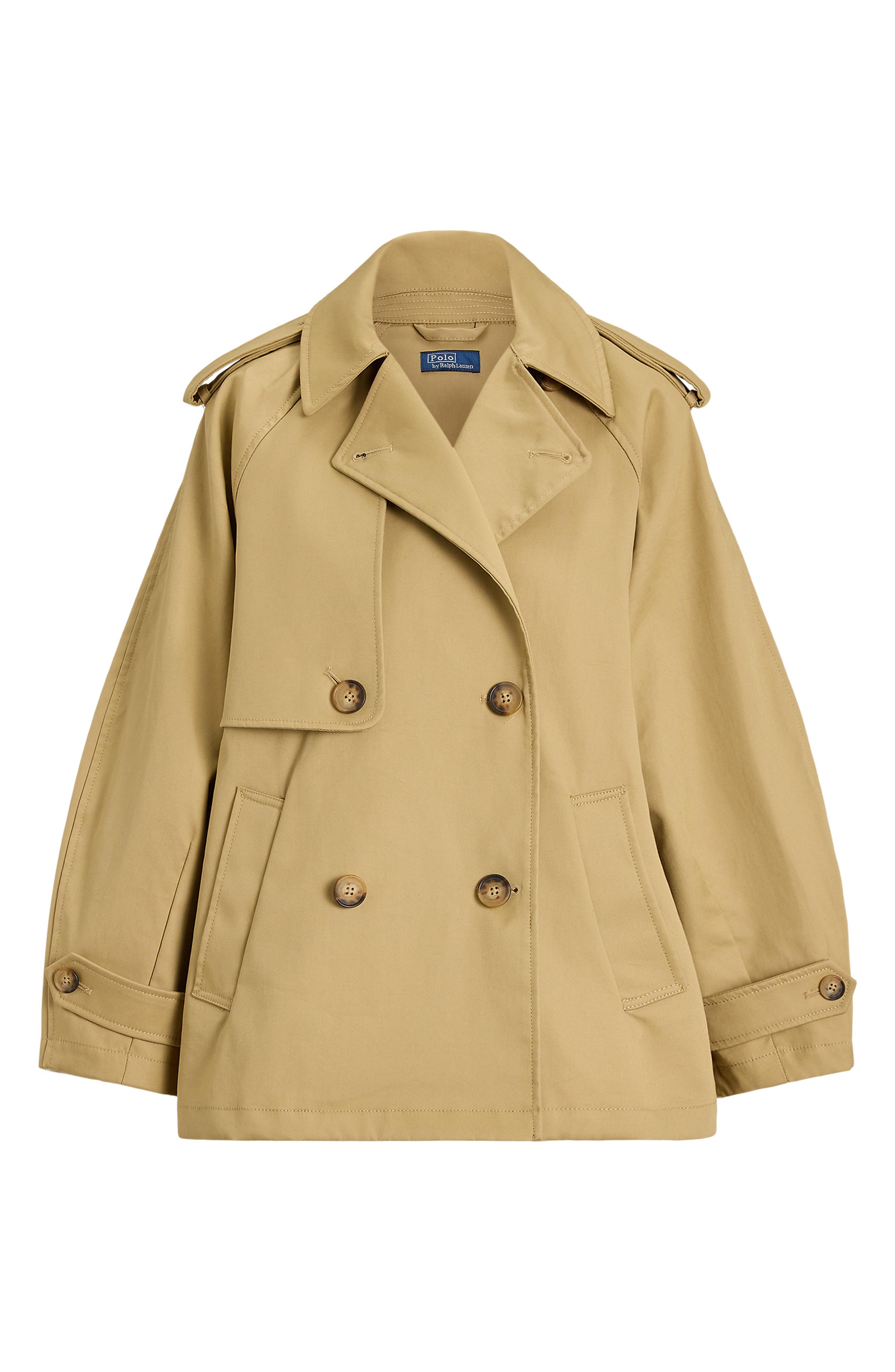 Balloon Cotton Twill Trench Coat (Women) | Nordstrom