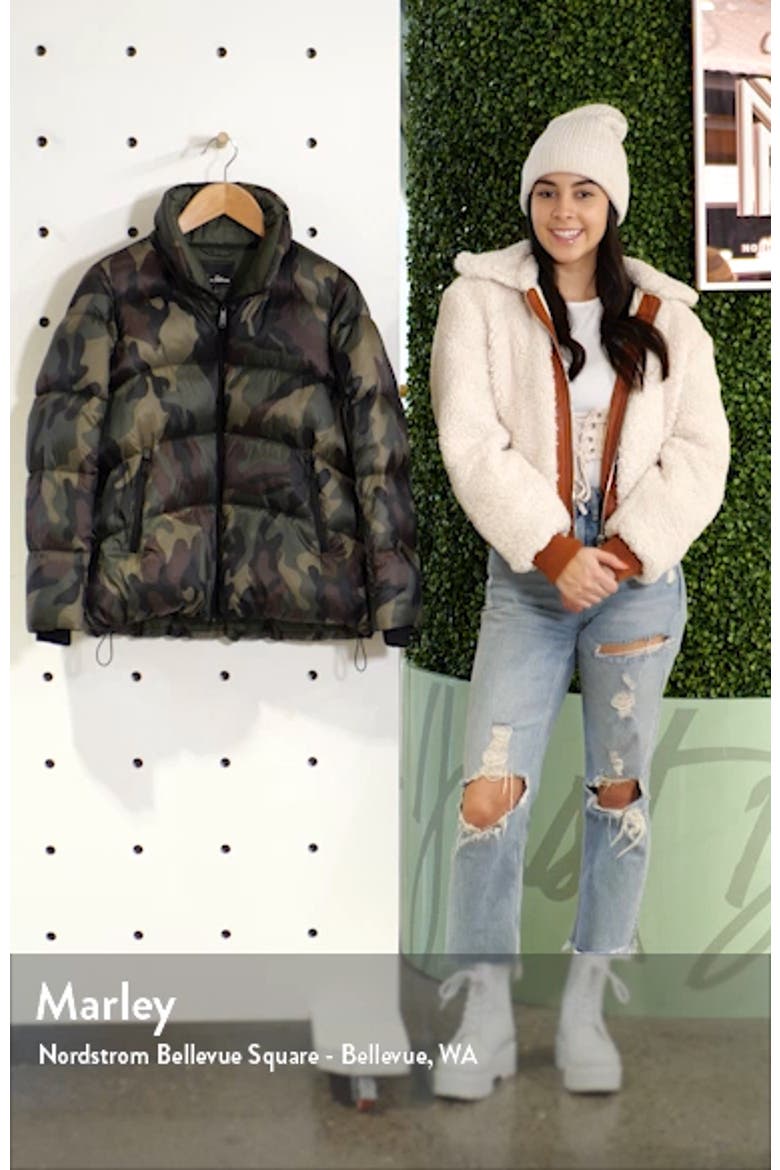 Water Repellent Puffer Jacket video