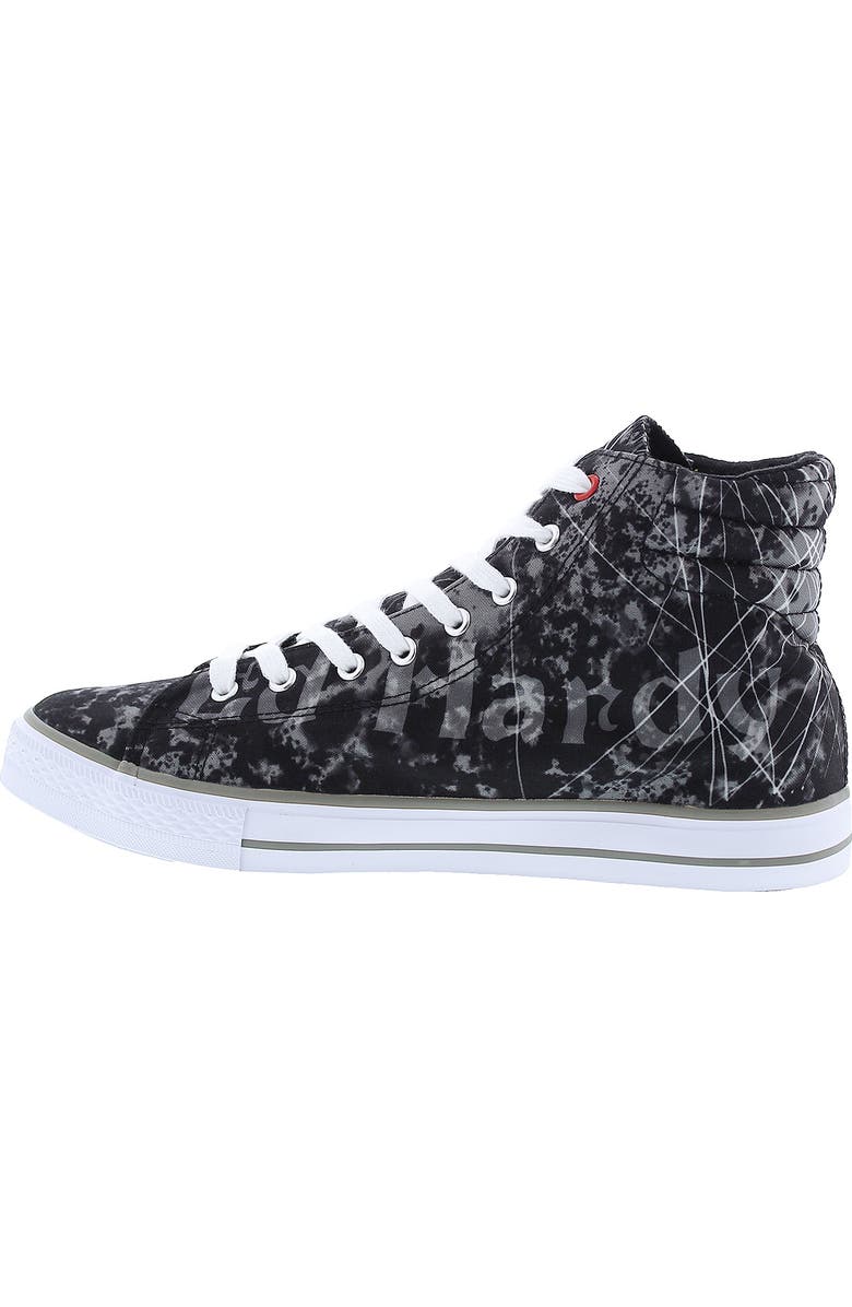 Ed Hardy Graphic High Top Sneaker, Alternate, color,