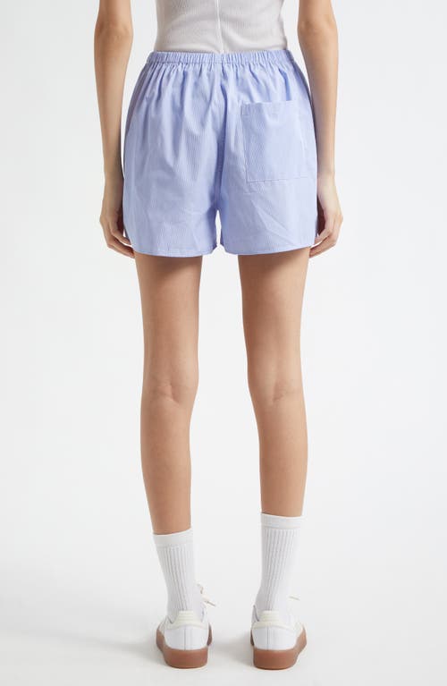 Sporty And Rich Sporty & Rich Le Bristol Crest Cotton Boxer Shorts
