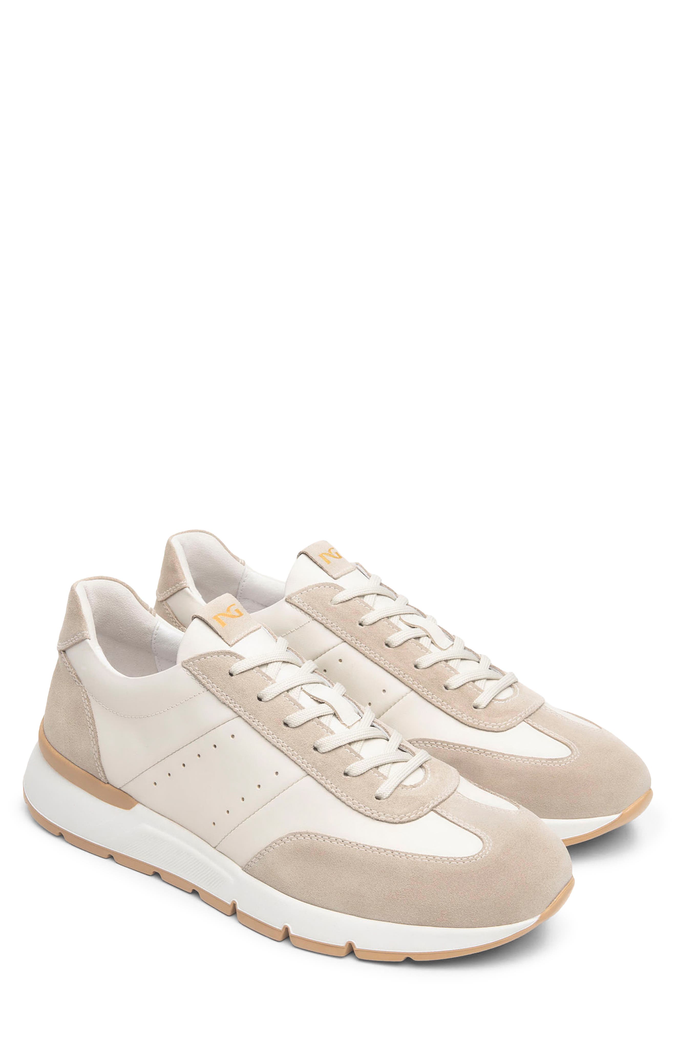NeroGiardini Low Top Sneaker, Main, color, Beige/ Taupe