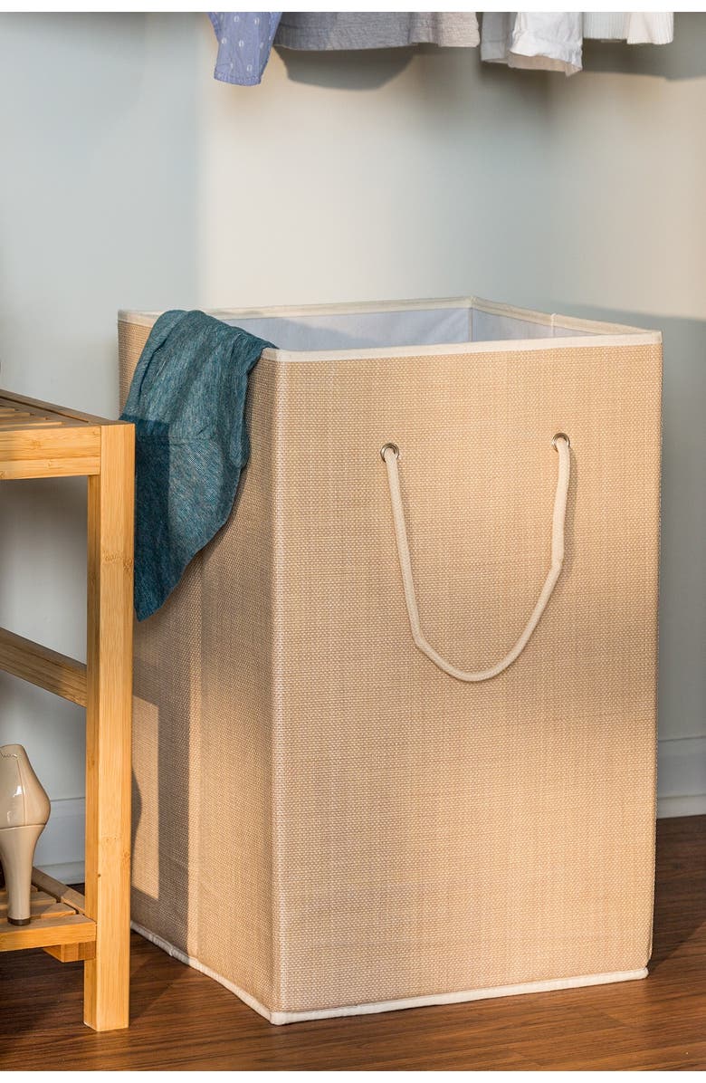 HONEY-CAN-DO Square Resin Hamper, Alternate, color,