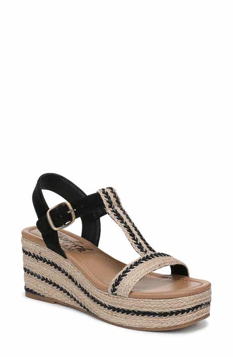 Blowfish Malibu Annika T-Strap Espadrille Wedge Sandal